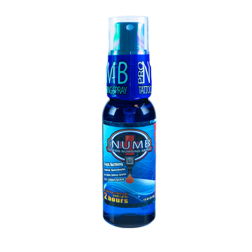Pro Numb Tattoo Numbing Spray 1oz Single Bottle