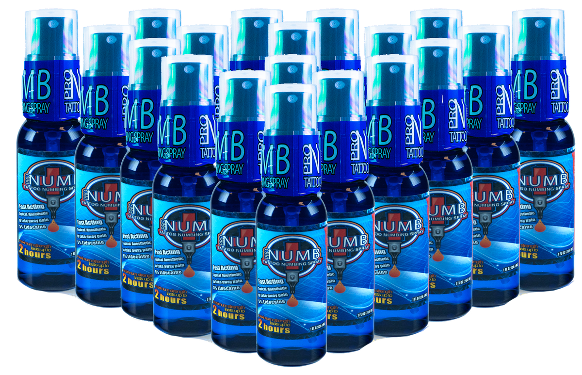 Pro Numb Tattoo Numbing Spray 1oz 3 Pack