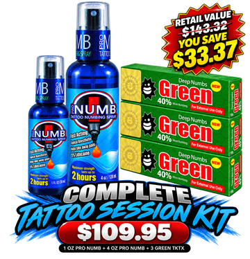 Complete Tattoo Session Kit – 5-Piece Pro Numb & TKTX Bundle