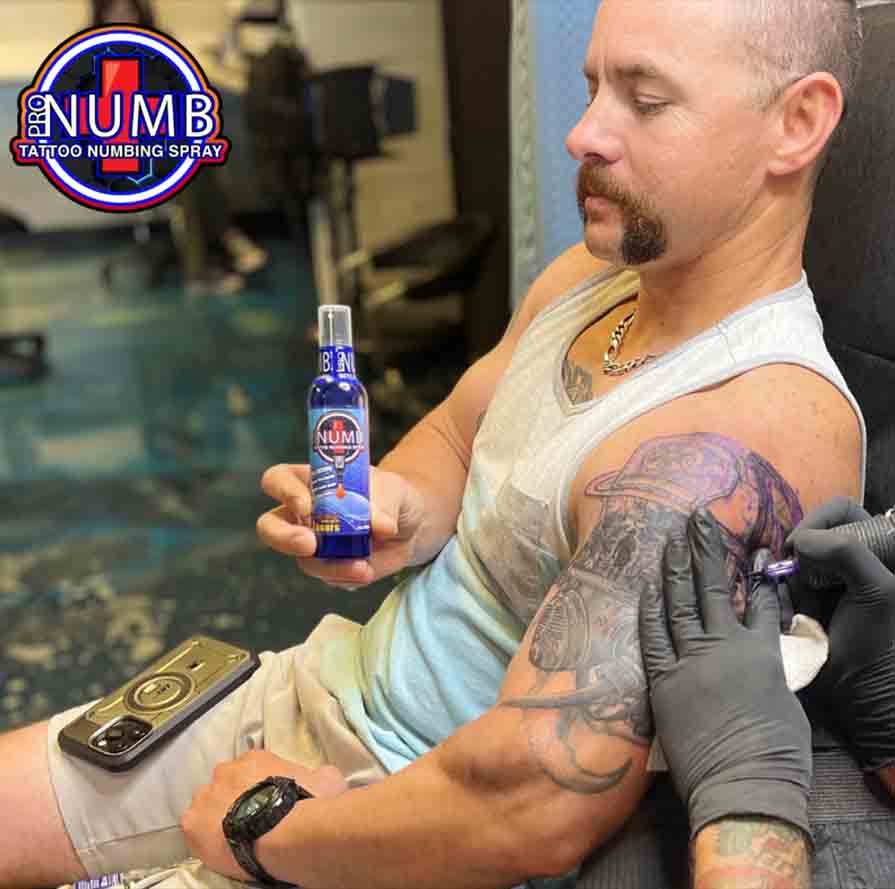 (1oz) Pro Numb Tattoo Numbing Spray Single Bottle